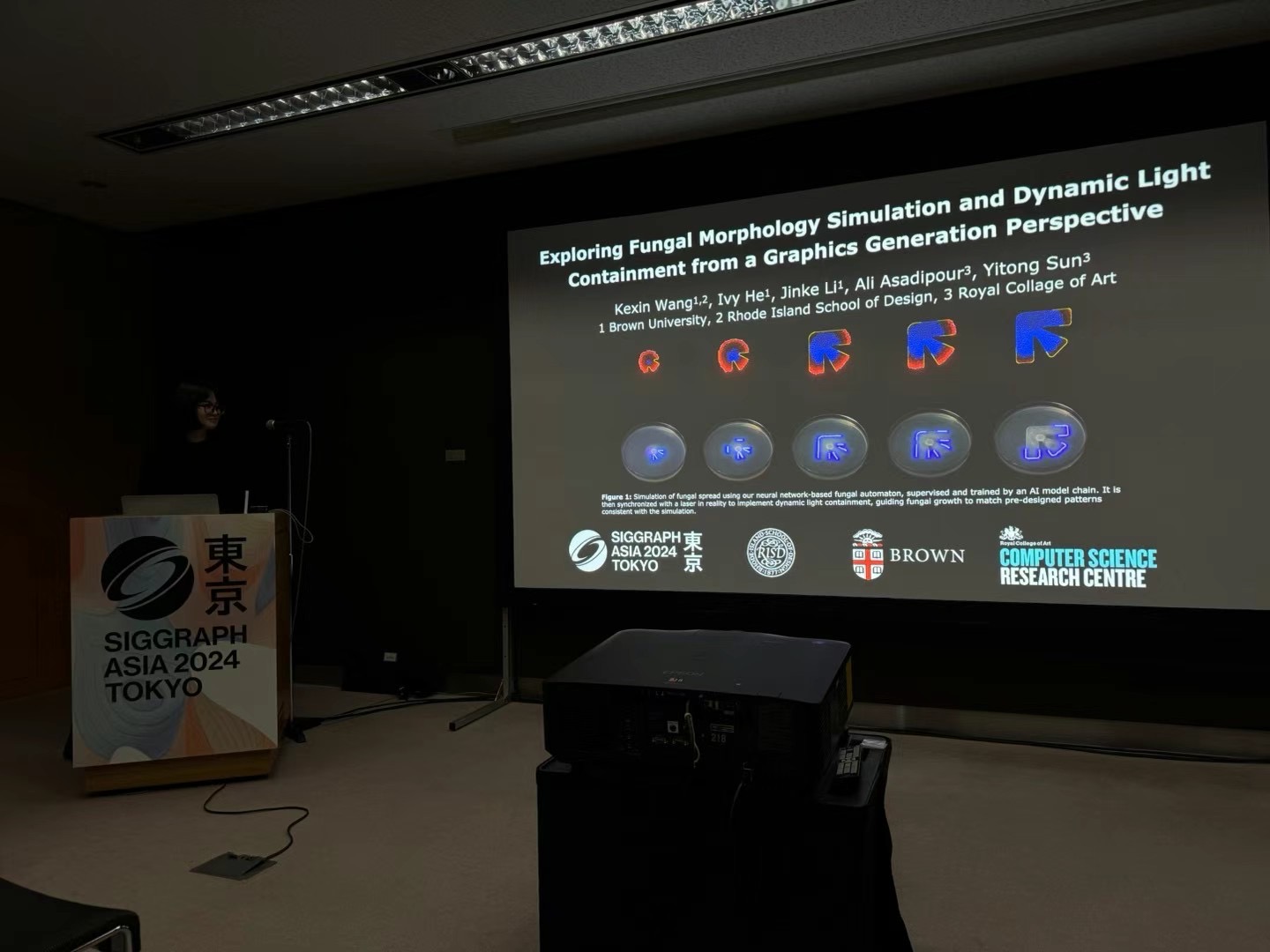 SIGGRAPH Asia 2024 presentation — Art Papers, Tokyo